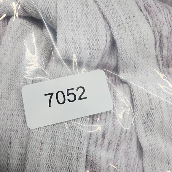 Womens Gray Striped Bobbie Brooks Top Shirt Long Sleeve Crew Neck Size XL - Picture 7 of 7